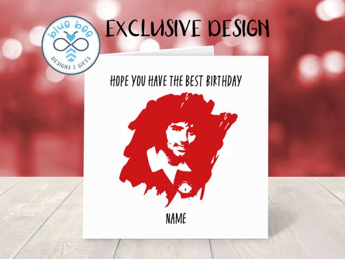 George Best Birthday Card PERSONALISED